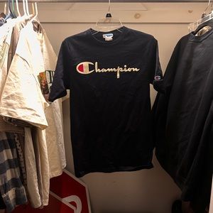 Navy Blue Champion Shirt